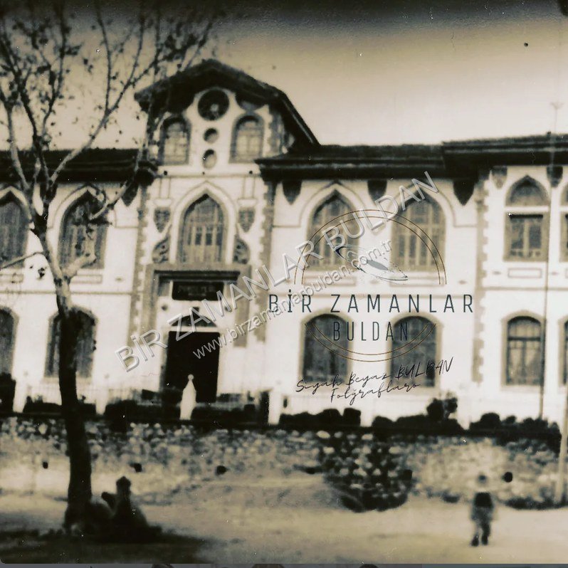 Dörteylül İlkokulu -1930'lu yıllar.