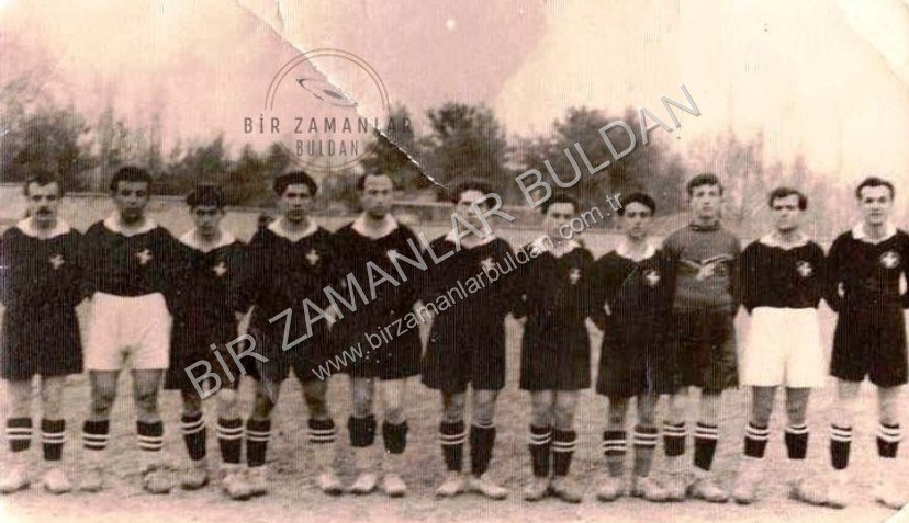 Buldanspor kadrosu. 1970'li yıllar