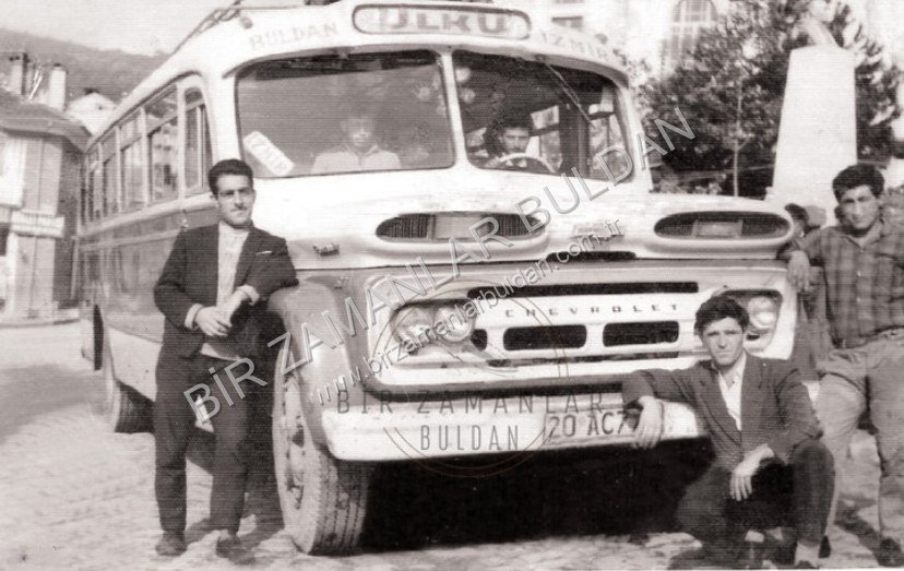 Hacıbekir Nazmi’ye ait 1962 model  otobüs.