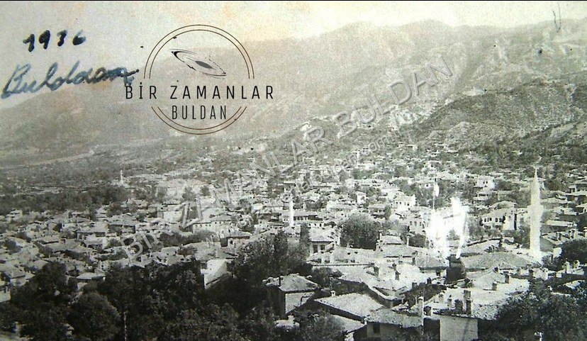 İlçemizin 1936 yılındaki bir görüntüsü
