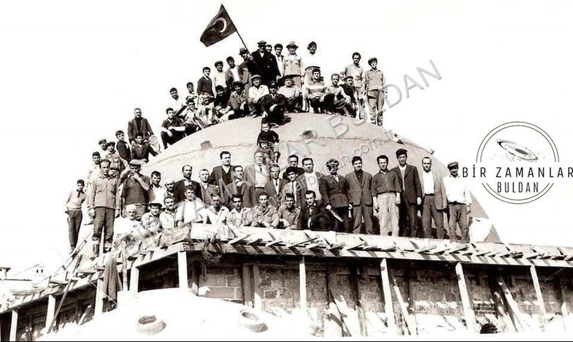 Şehir Hamamı inşa edilirken