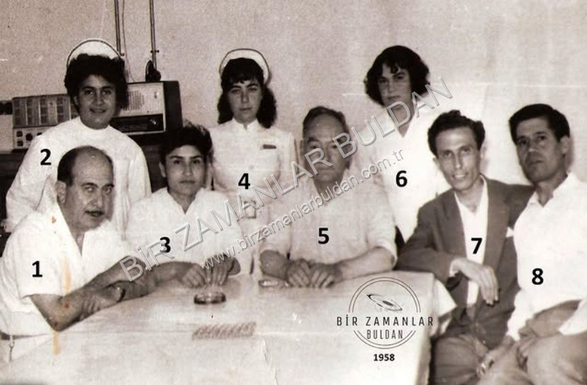 Hastane personeli-1958