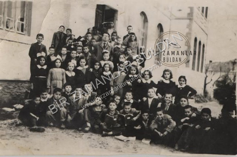 1950 yılı Dörteylül İlkokulu Öğrencileri
