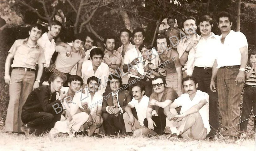 Toplu fotoğraf çekimi-1974