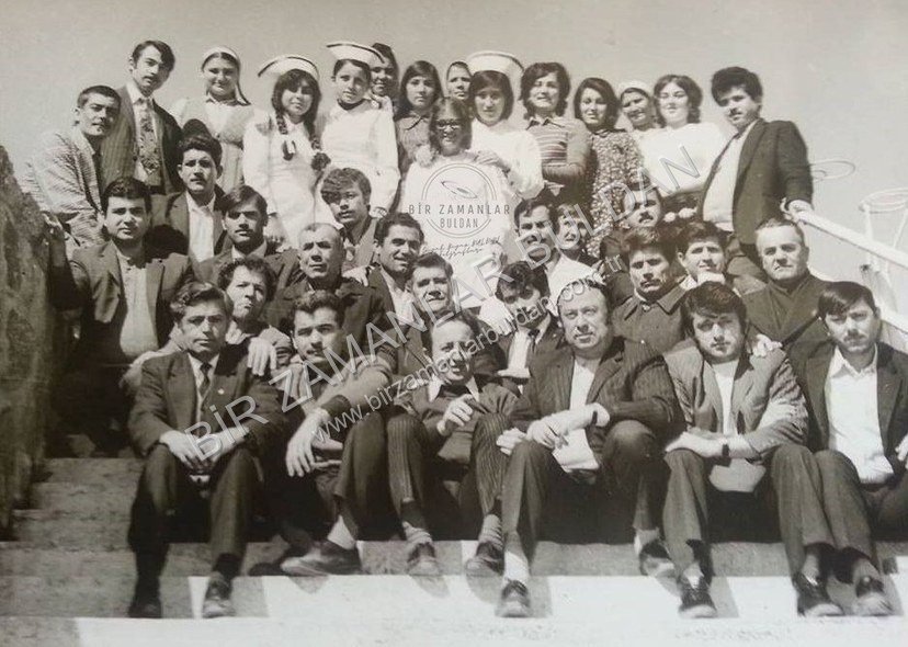 Yukarı Hastane personeli-1958