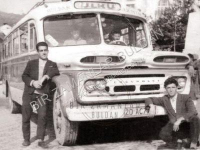 Hacıbekir Nazmi’ye ait 1962 model  otobüs.