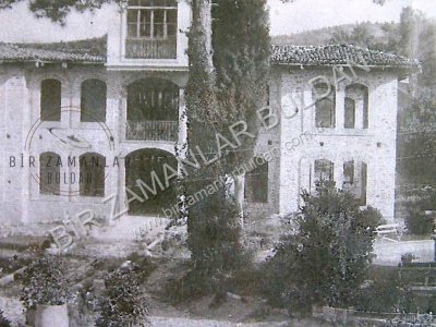 Eski Aşağı hastane binası genel görünüm. 1940'lı yıllar.